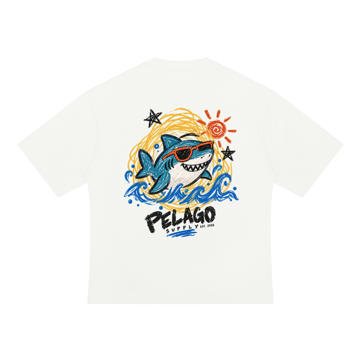 Open Water Doodle Tee
